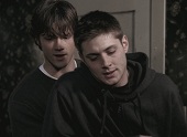 Sam helping Dean after his heart is damaged...